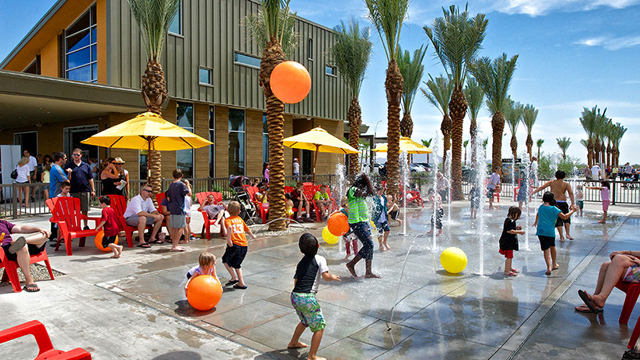 Eastmark Great Park splash pad Mesa